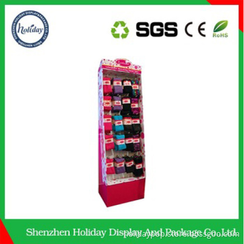 Top Quality Custom Makeup Mac Cosmetic Display Stand ,Professional Makeup Display Stand,Floor Standing Cardboard Display